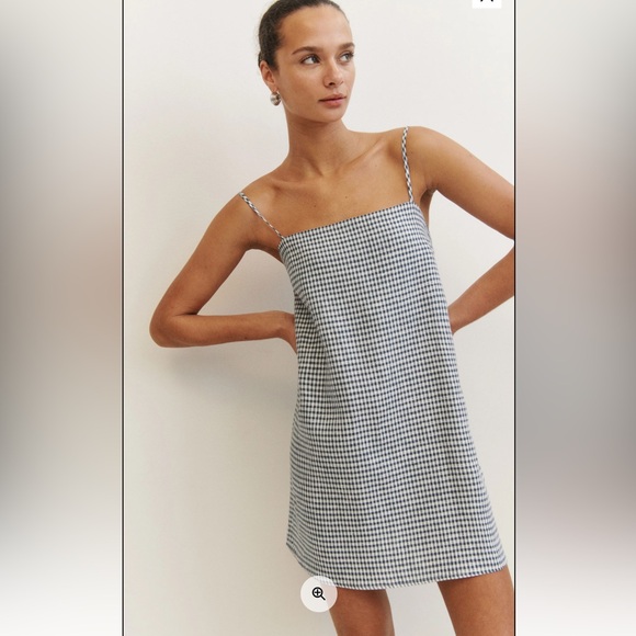 Reformation Aubree linen dress